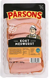 Medwurst Kokt Tunna Skivor