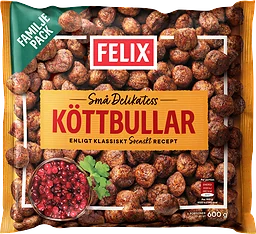 Köttbullar Små Delikatess Frysta