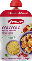 Couscous Kyckling & basilika 6 Mån