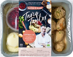 Köttbullar i Sås med Potatismos