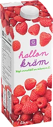 Hallonkräm