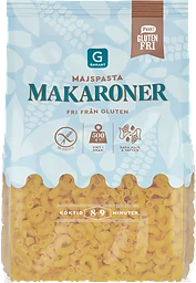 Makaroner Majspasta Glutenfri