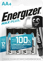 Batteri Max Plus AA 4-p
