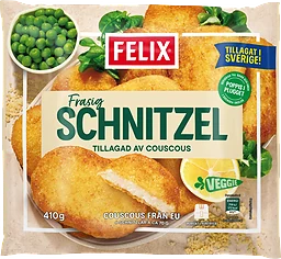 Växtbaserad frasig schnitzel