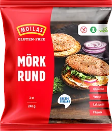 Mörk Rund Glutenfritt