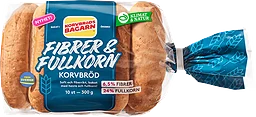 Korvbröd Fiber & Fullkorn 10-pack