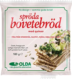 Glutenfritt Bovetebröd Quinoa