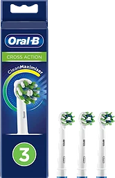 Tandborsthuvud Refill Cross Action 3-p