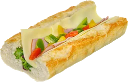Baguette ost och skinka ca