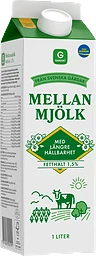 Mellanmjölk Längre Hållbarhet 1,5%