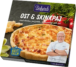 Ost & skinkpaj