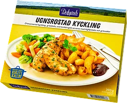 Ugnsrostad Kyckling Fryst/1 Port