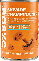 Champinjoner Skivade 400g