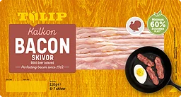 Kalkonbacon Skivad