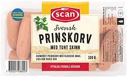 Prinskorv med Tunt Skinn