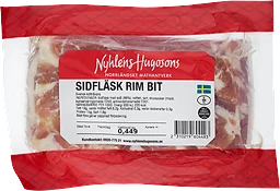 Sidfläsk Rimmat Bit