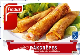 Räkcrêpes Frysta