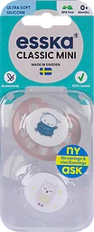 Napp Classic Mini Silikon 0-6 Mån 2-pack