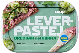 Leverpastej Bredbar Gurka
