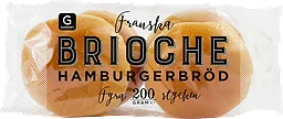 Hamburgerbröd Brioche 4-pack