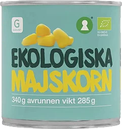 Majskorn Ekologiska