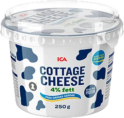 Cottage cheese Naturell 4%