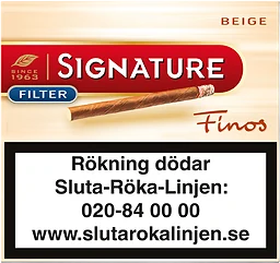 Beige Finos Filter Cigariller