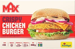 Crispy kycklingburgare Fryst Max