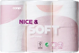 Toalettpapper Nice & soft 6-pack