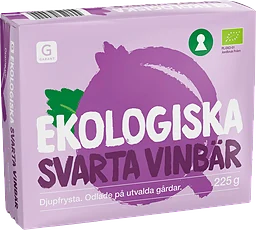 Svarta Vinbär Ekologiska Frysta