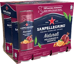 Läsk Melograno & arancia 6-pack