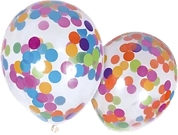 Ballong konfetti 4-p
