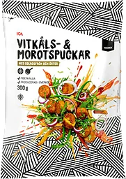 Pannfärdigt Vitkål & morotspuckar Fryst