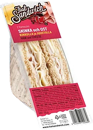 Sandwich Ost & skinka