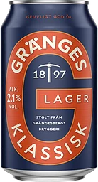 Öl lättöl ljus lager 2.1%