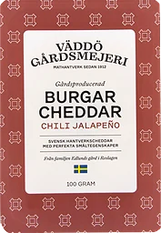 Väddö Burgarcheddar Chili Jalapeño