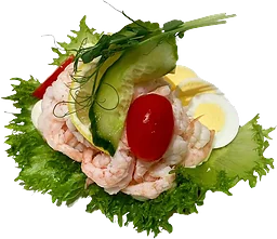 Räksmörgås På Rågbröd