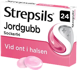 Jordgubb Sugtablett 24-p