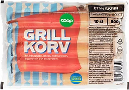 Grillkorv Skinnfri