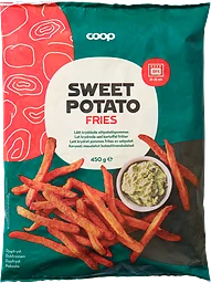 Pommes frites sötpotatis