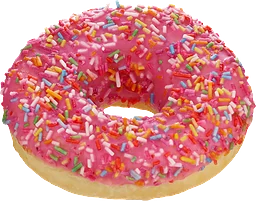 Donut Rosa Strössel