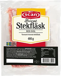 Stekfläsk med Svål Skivat