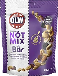 Nötmix med Bär