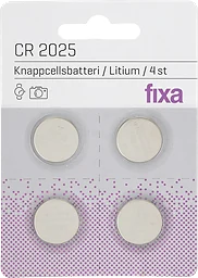 Cr 2025 Knappcell Batteri
