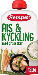 Ris & kyckling från 6m