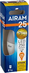 Led Kronlampa 250lm E14 25w Varmvit