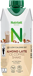 Almond Latte Ice Coffee Shake