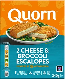 Vegetarisk Cheese & broccoli escalopes