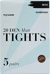 Strumpbyxa 20Den Sunbrown 36/42