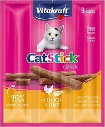Kyckling Lever Catsticks Kattgodis 3-pack